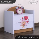 Nočna omarica Happy babies Medo z balonom 08 SZN1